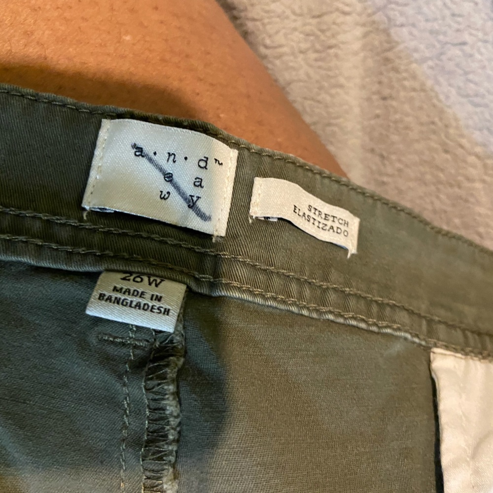 Hunter green jeans